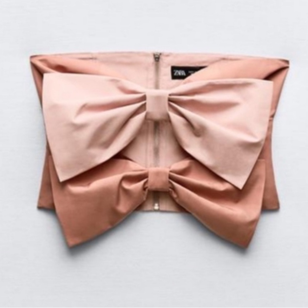 Zara Pink Crop Top
